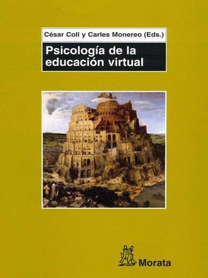 cover image of Psicología de la educación virtual